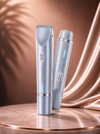 2-in-1 Painless Bikini Hair Trimmer