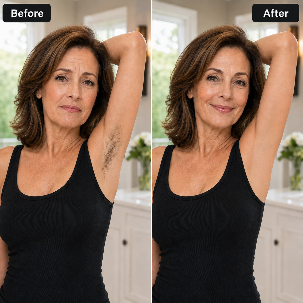 2-in-1 Painless Bikini Hair Trimmer